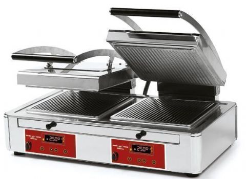 Appareil à paninis professionnel double Appareil à paninis professionnel double